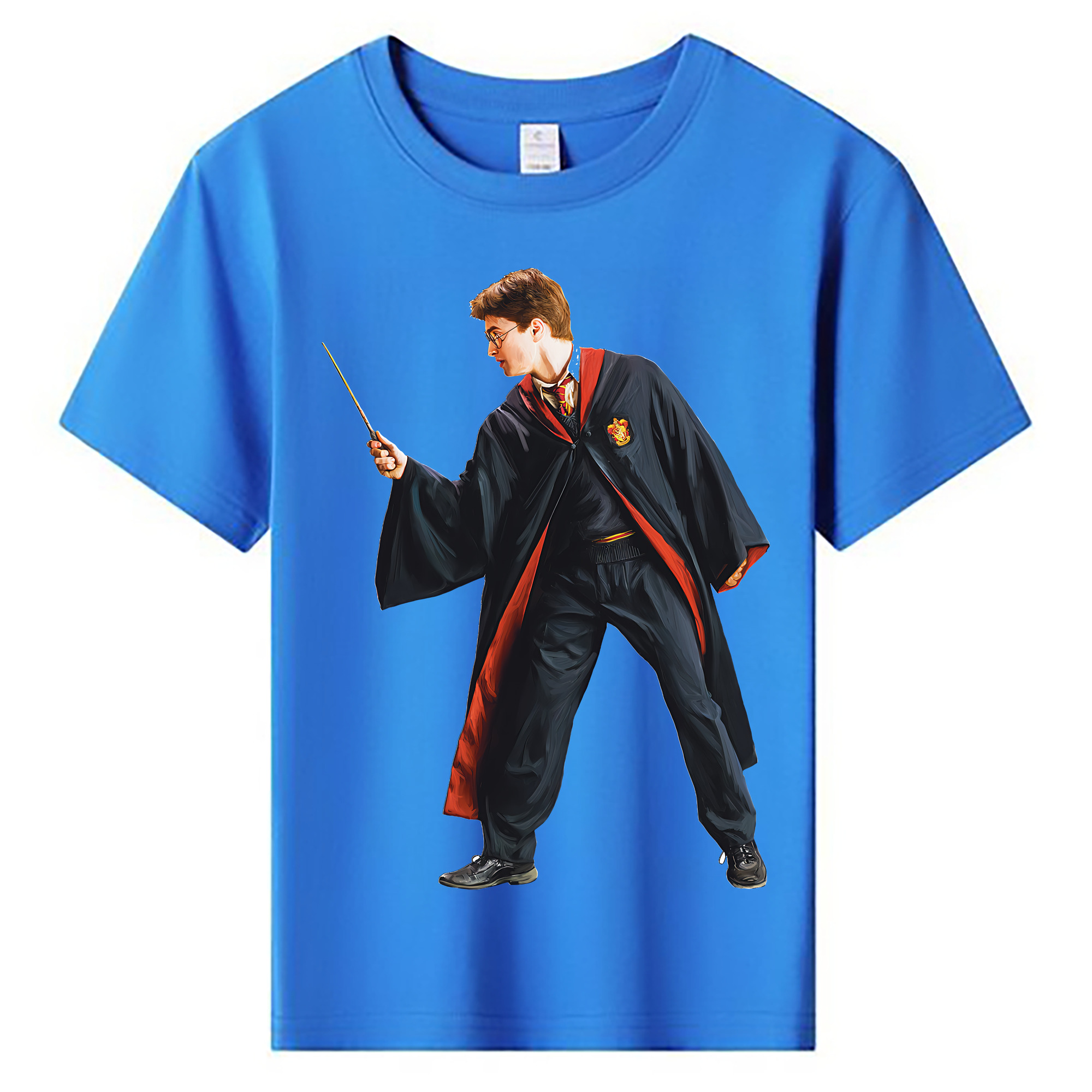 （画像用） Harry Potter ハリー・ポッターシリーズ 綿100％キッズTシャツ（フロントプリント）
